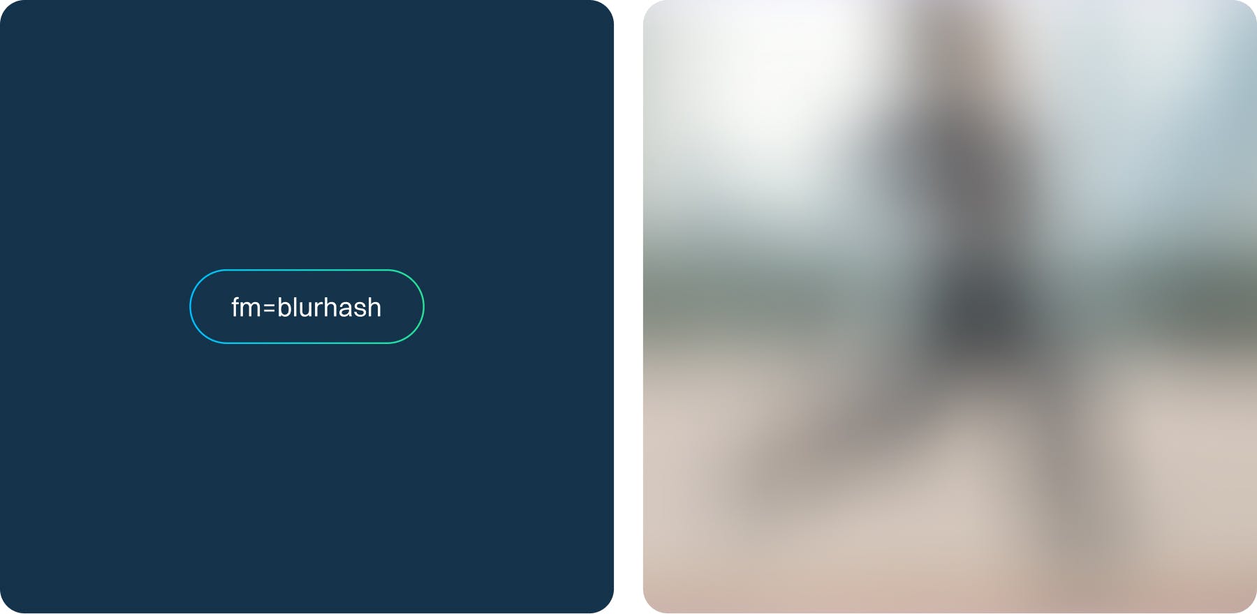 Image of imgix blurhash functionality